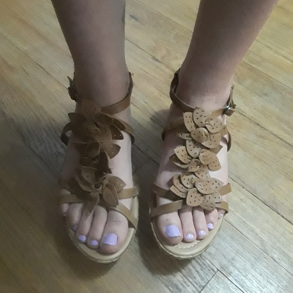 NWT Aldo Wedge Sandals